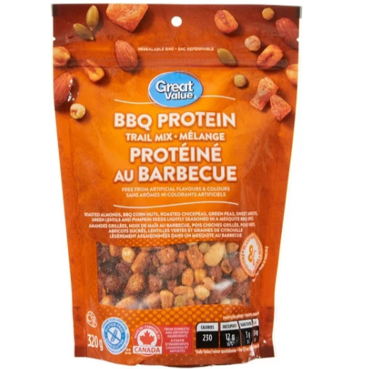 Great Value BBQ Protein Trail Mix (1 x 320 g)