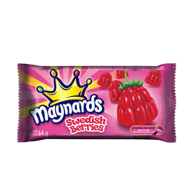 Candy Swedish Berries (18 x 64 g)