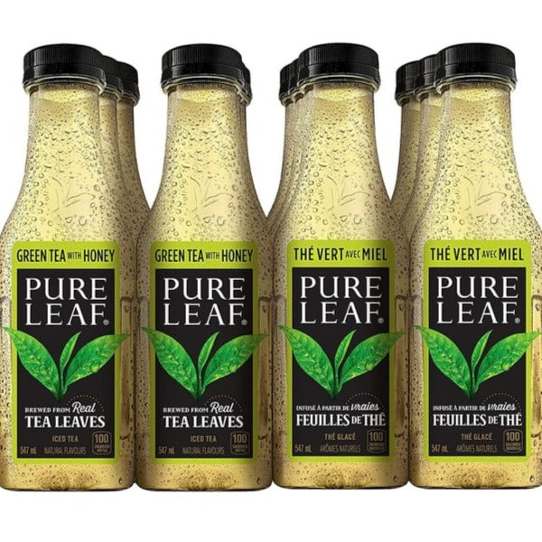 Pure Leaf - Green Tea w/Honey (12 x 547 mL)