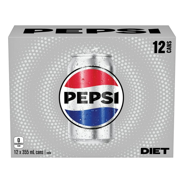Diet Pepsi Cola (12 x 355 mL)
