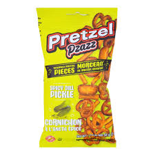 Pretzel Pzazz Spicy Dill Pickle (12 x 56 g)