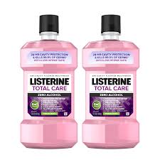Listerine Total Care Zero Mouthwash 2 × 1.5 L