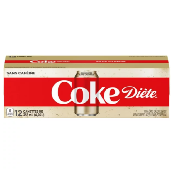 Diet Coke Caffeine Free (24 x 355 mL)